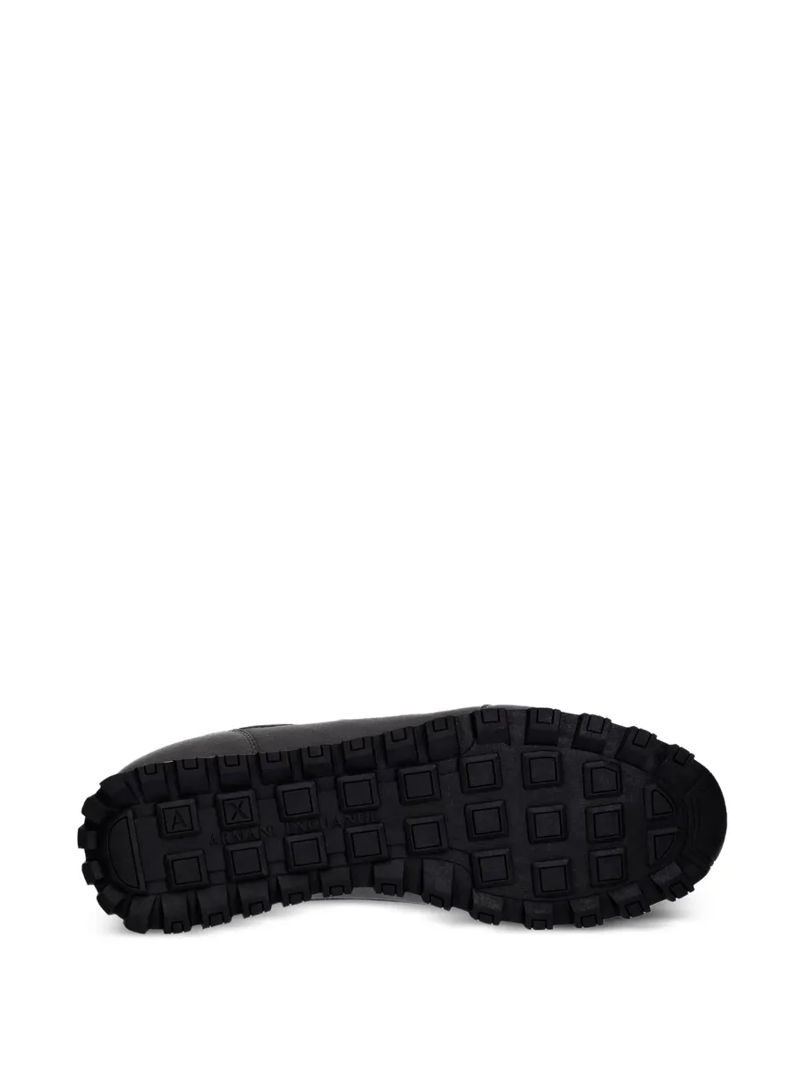 logo-patch panelled sneakers 10