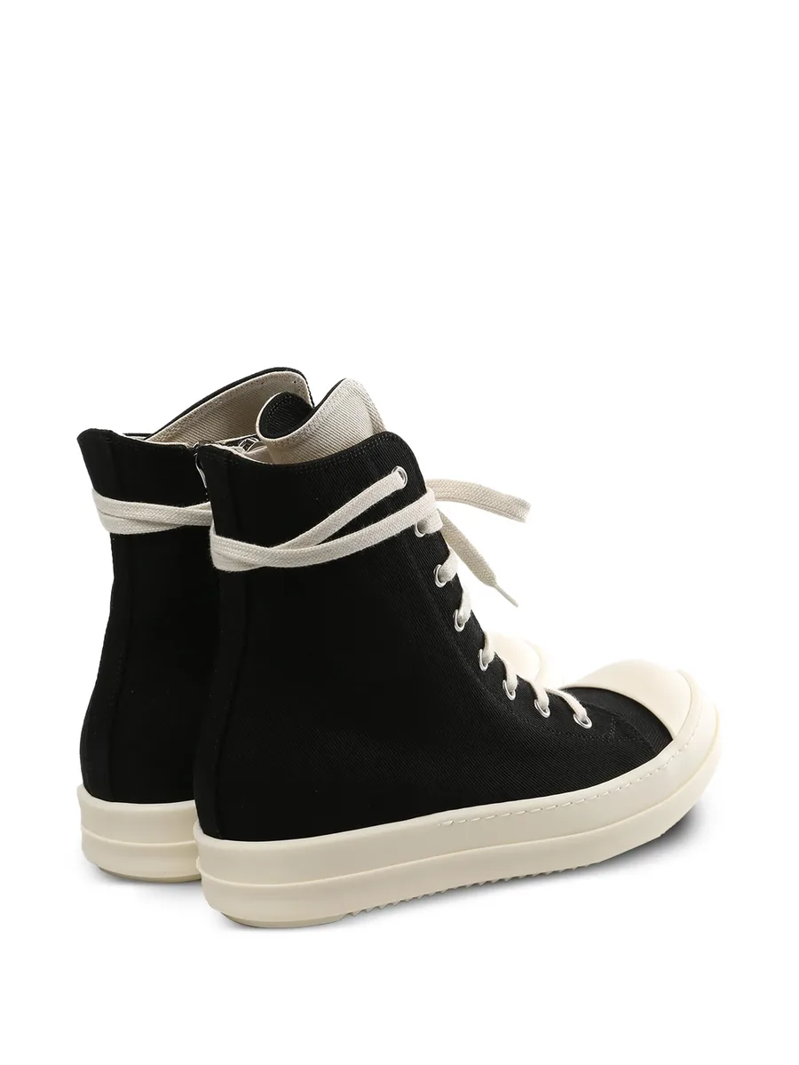 lace-up high-top sneakers 5