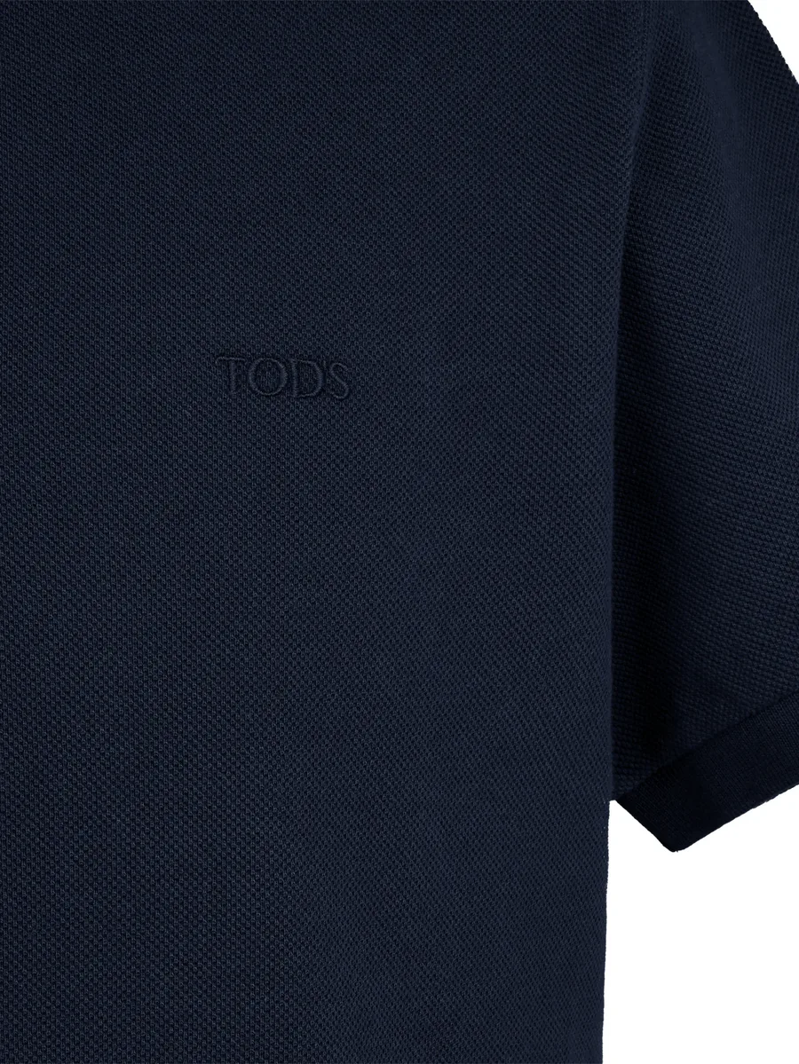logo-embroidered polo shirt 5