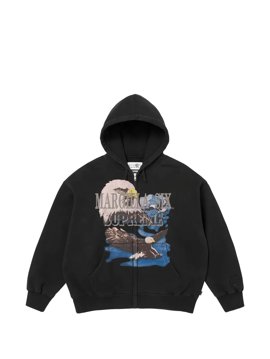 худи на молнии из коллаборации с MM6 Maison Margiela 1