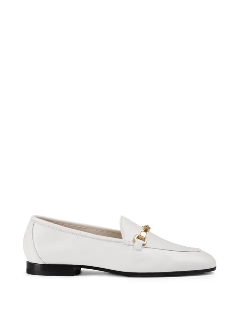 horsebit leather loafers