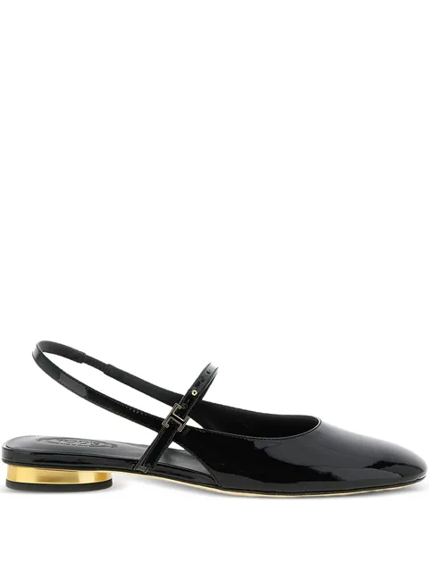 patent leather mary jane ballet flats