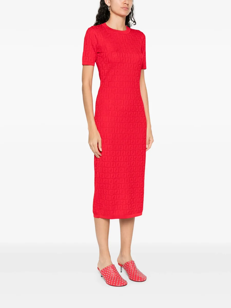 FF-jacquard dress 6