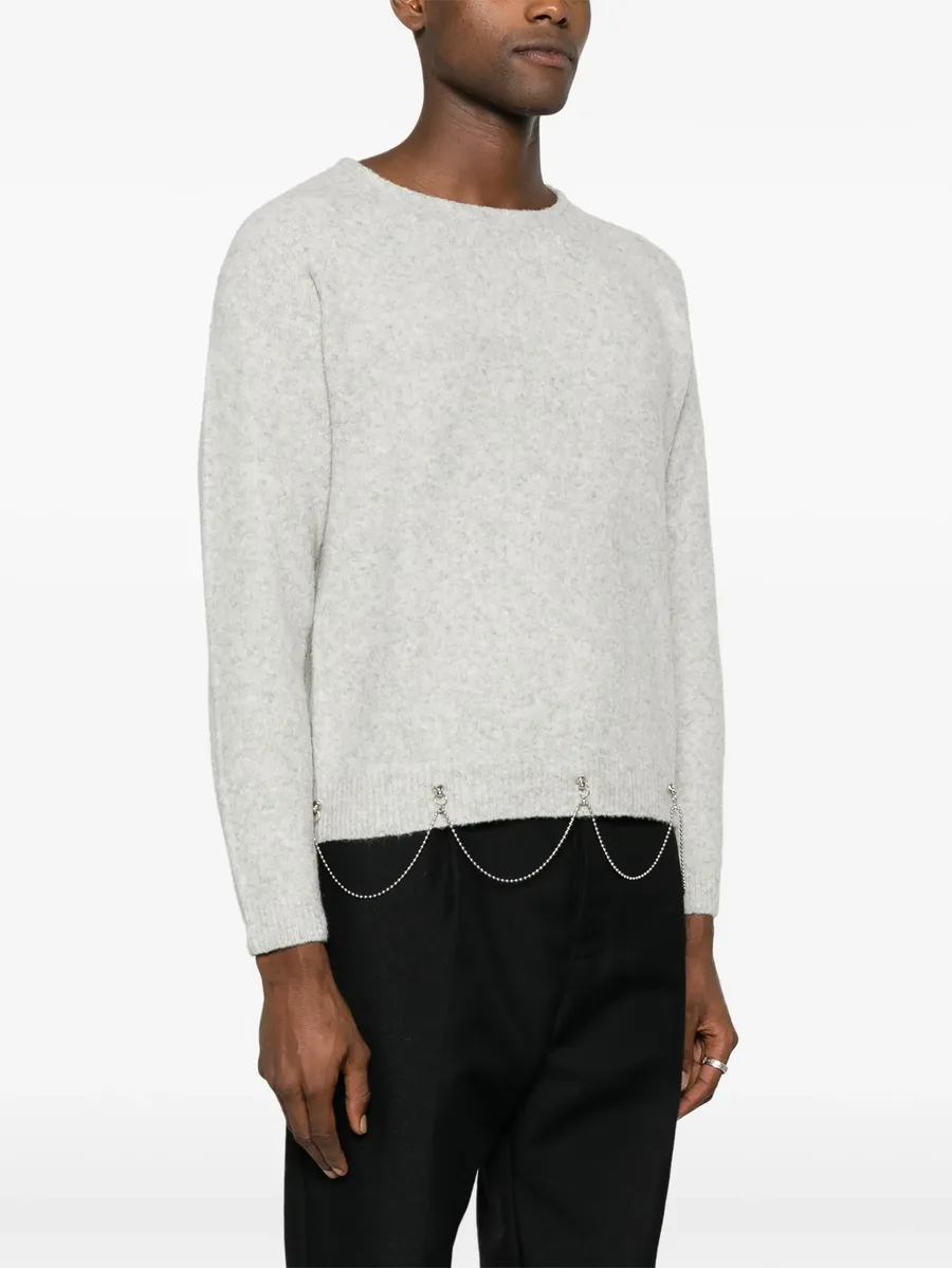 crystal-embellished wool-blend jumper 5