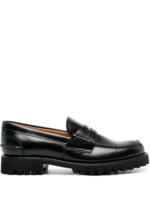 Pembrey leather loafers
