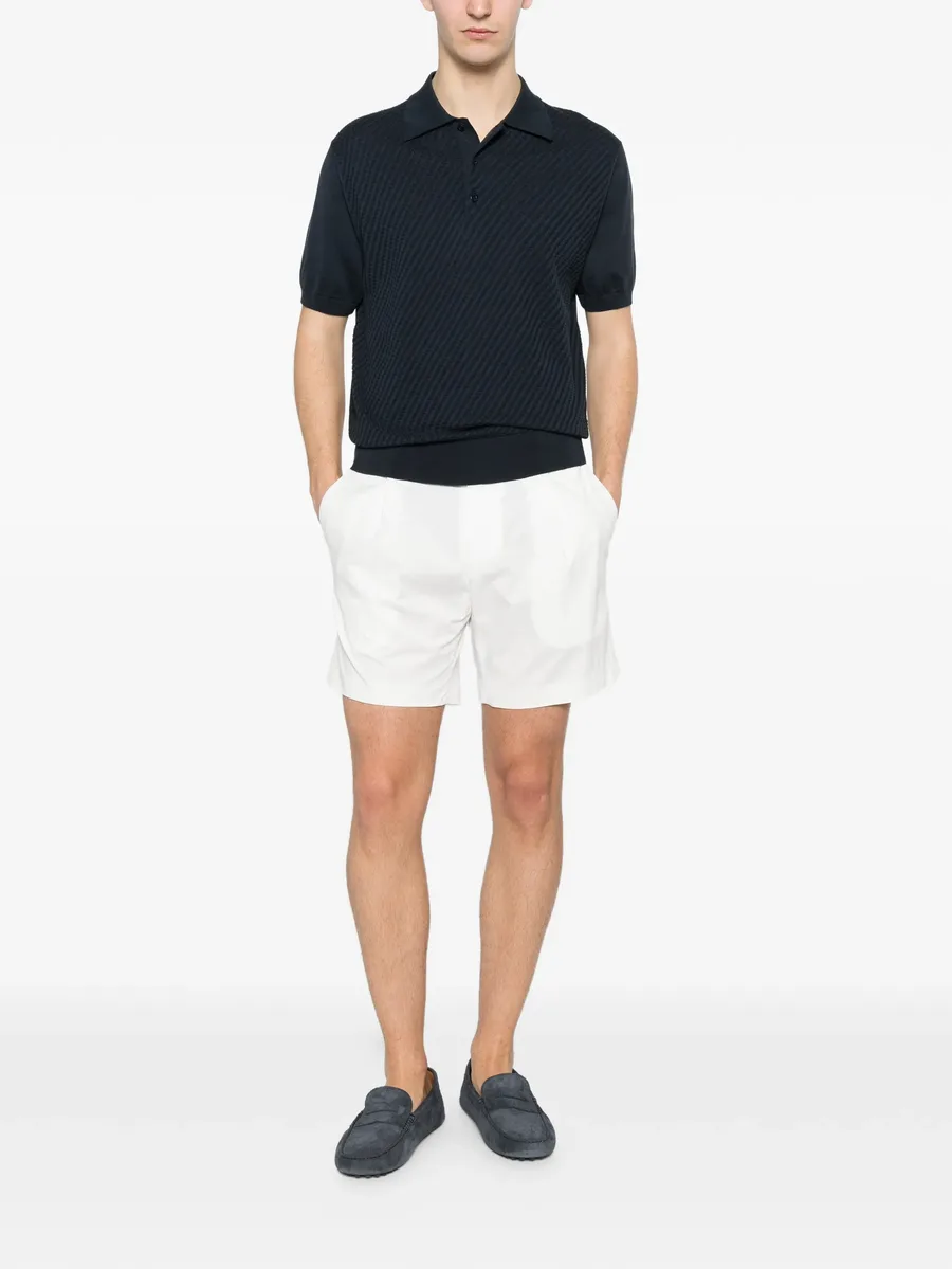 textured polo shirt 3