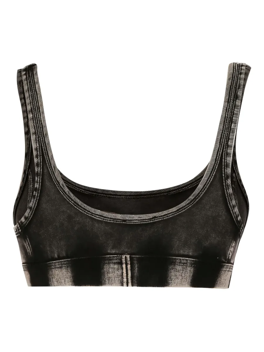 denim-effect bra 3