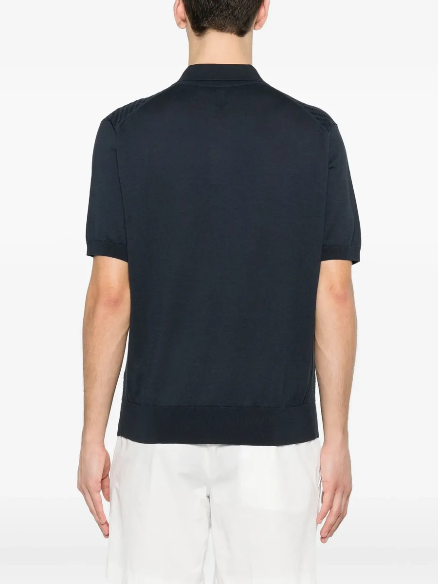 textured polo shirt 8