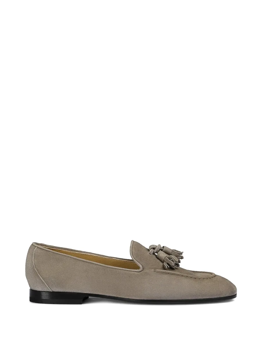 suede tassels loafers 2