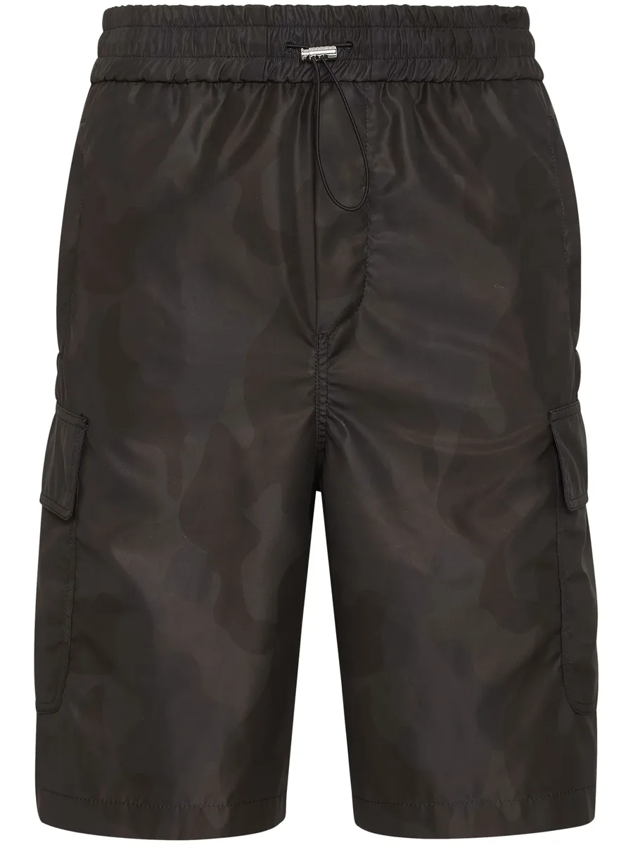 drawstring cargo shorts 1