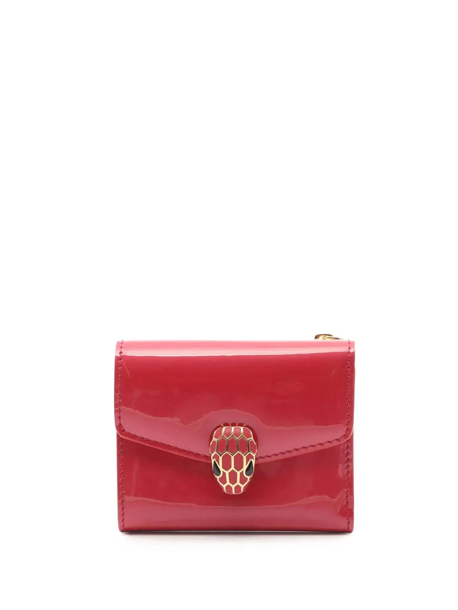 2010-2026 Patent Leather Serpenti Forever Bi-fold Wallet small wallets 1