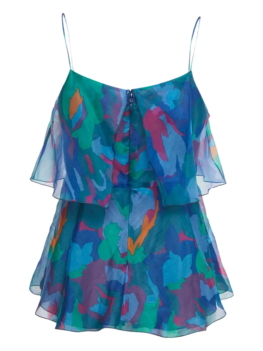 organza printed top 3