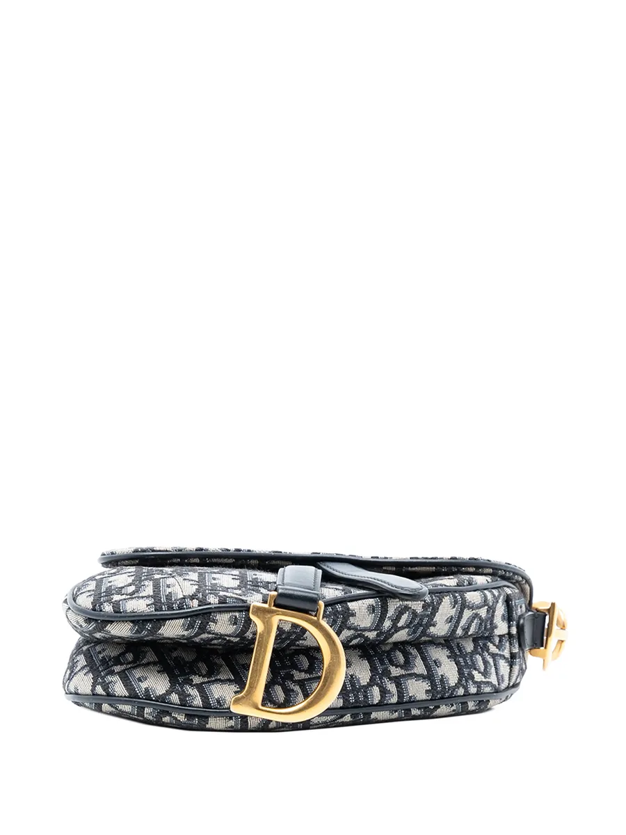 сумка-сэтчел Micro Oblique Canvas Saddle Bag (2019 год) 7