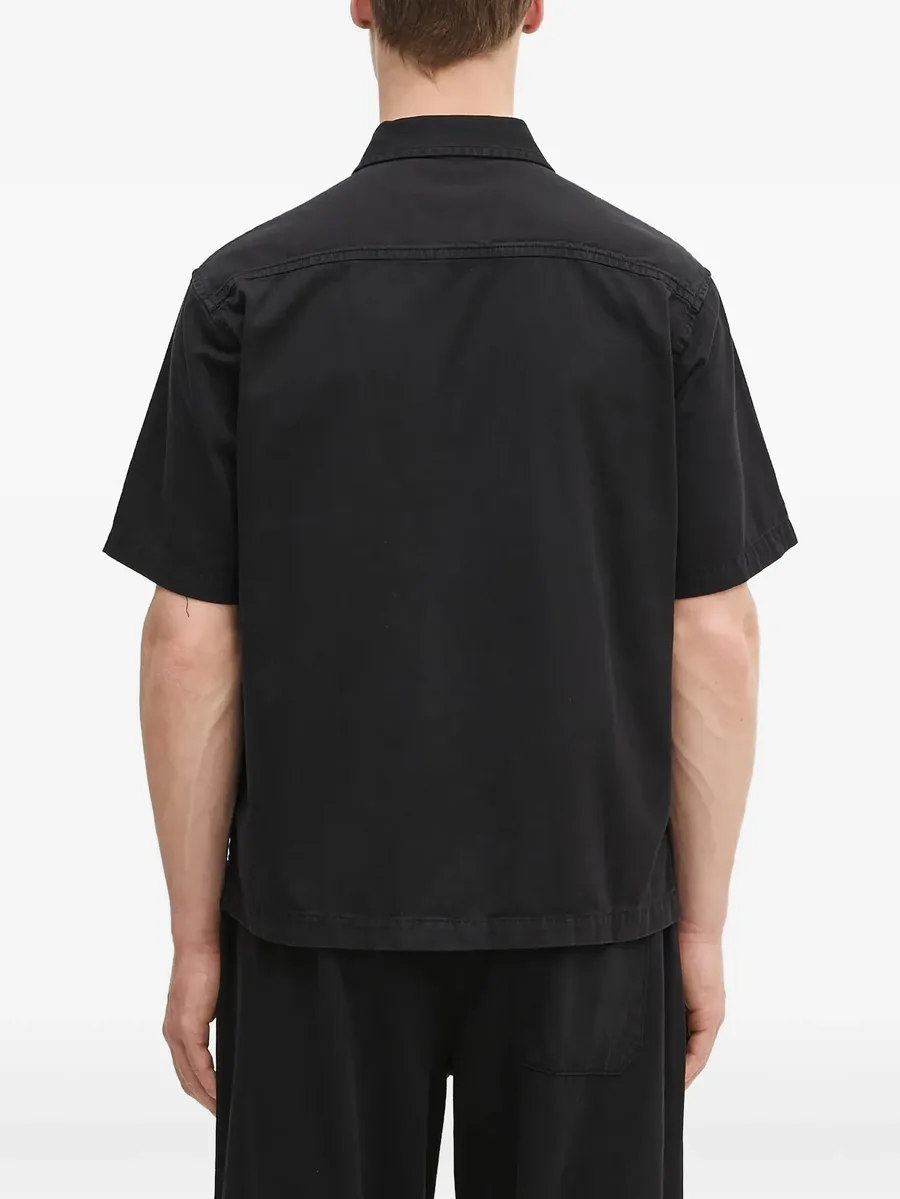 logo-embroidered polo shirt 7
