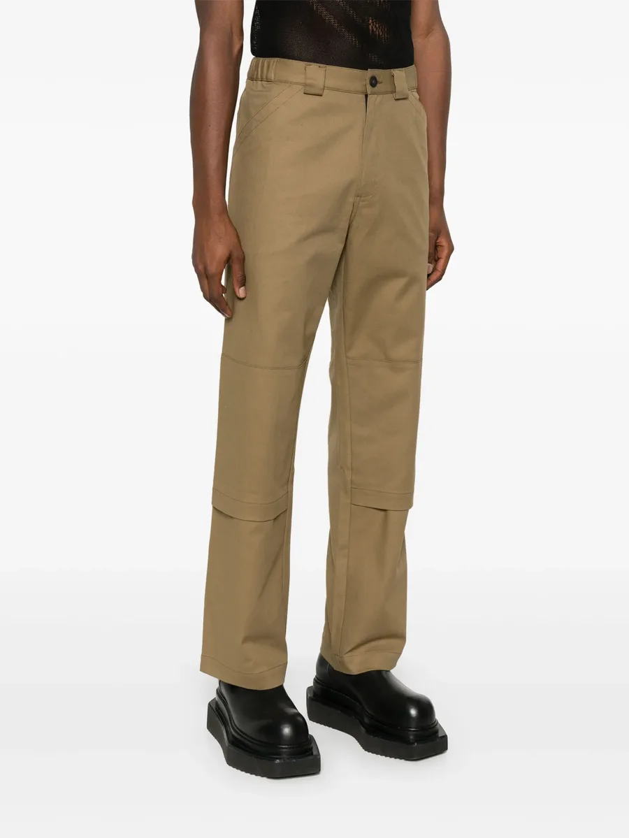 Replicated twill trousers 5
