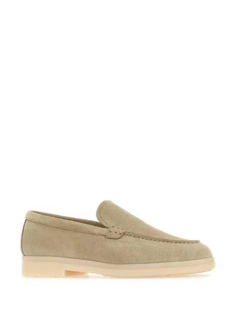 suede loafers