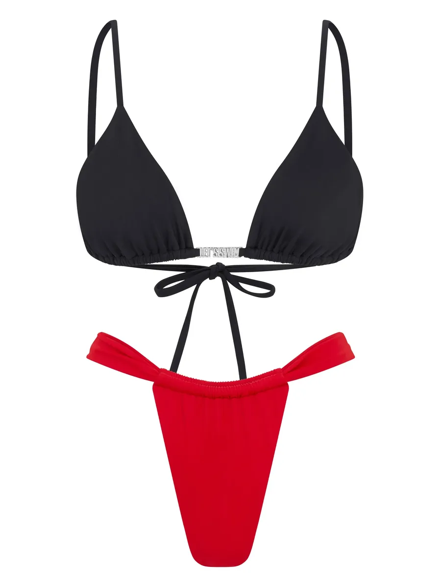 ruched bikini bottoms 1