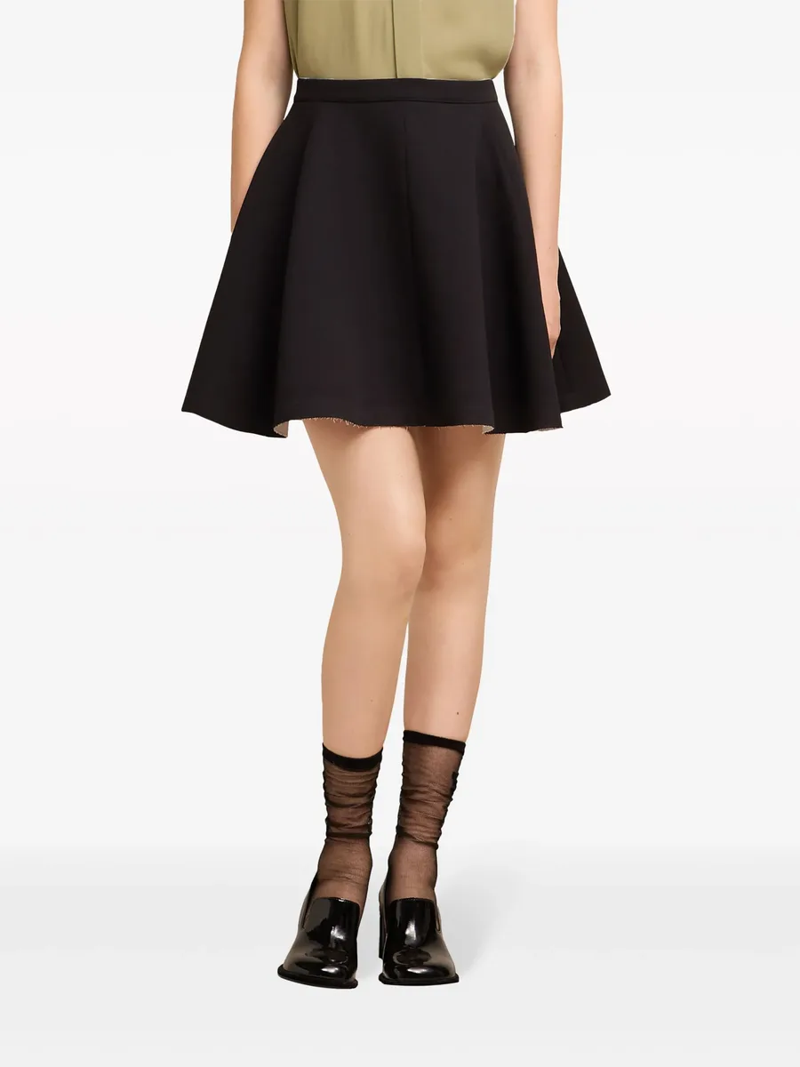 расклешенная юбка из вирджинской шерсти 9