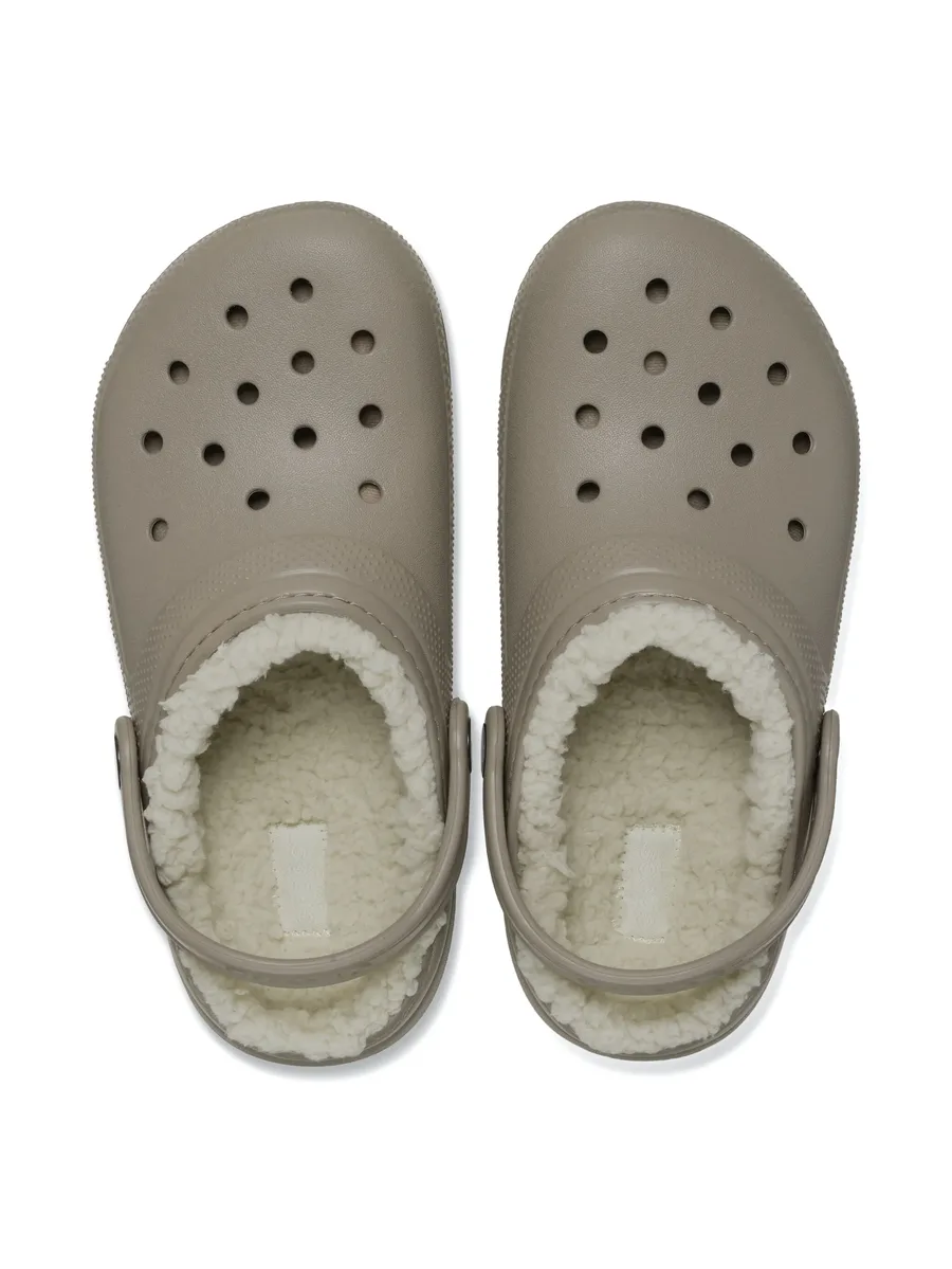 кроксы с фактурной подкладкой 5
