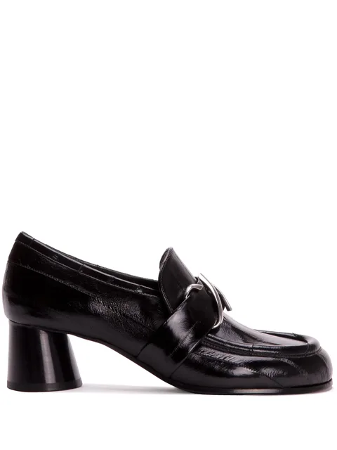 Monogram 55mm leather loafers