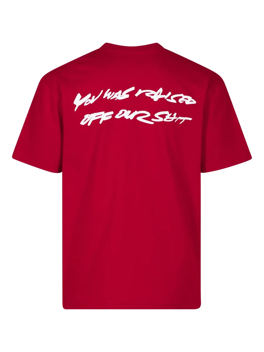 Futura text-print T-shirt 4