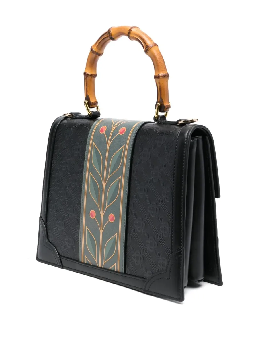 Jeanne logo-patch tote bag 5