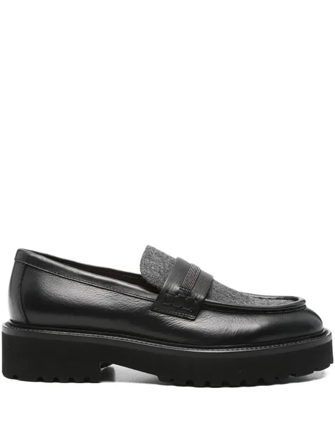 Bermeo penny-slot loafers