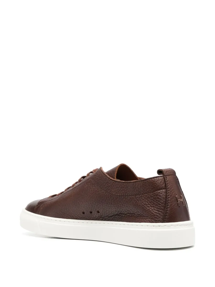 leather low-top sneakers 6