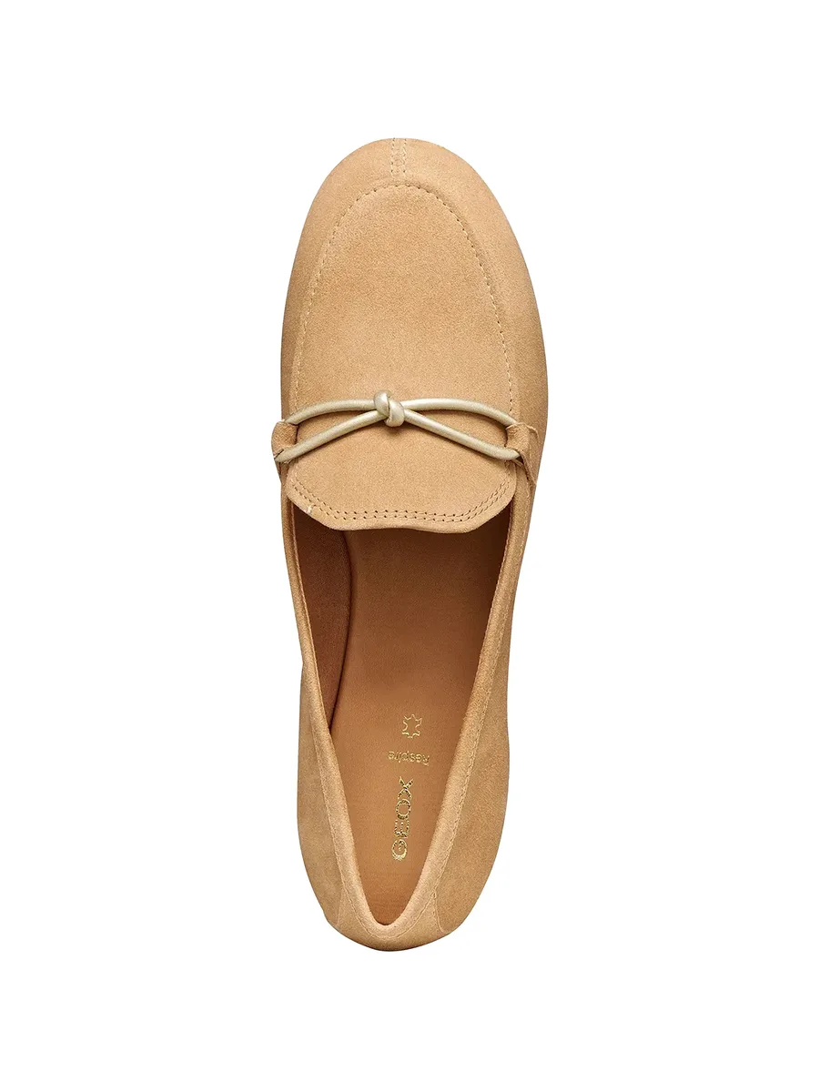 New Palmaria knot-detail suede loafers 8
