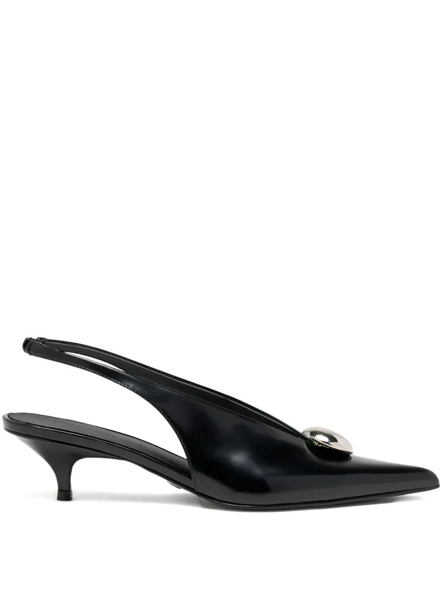 leather heeled pumps 2
