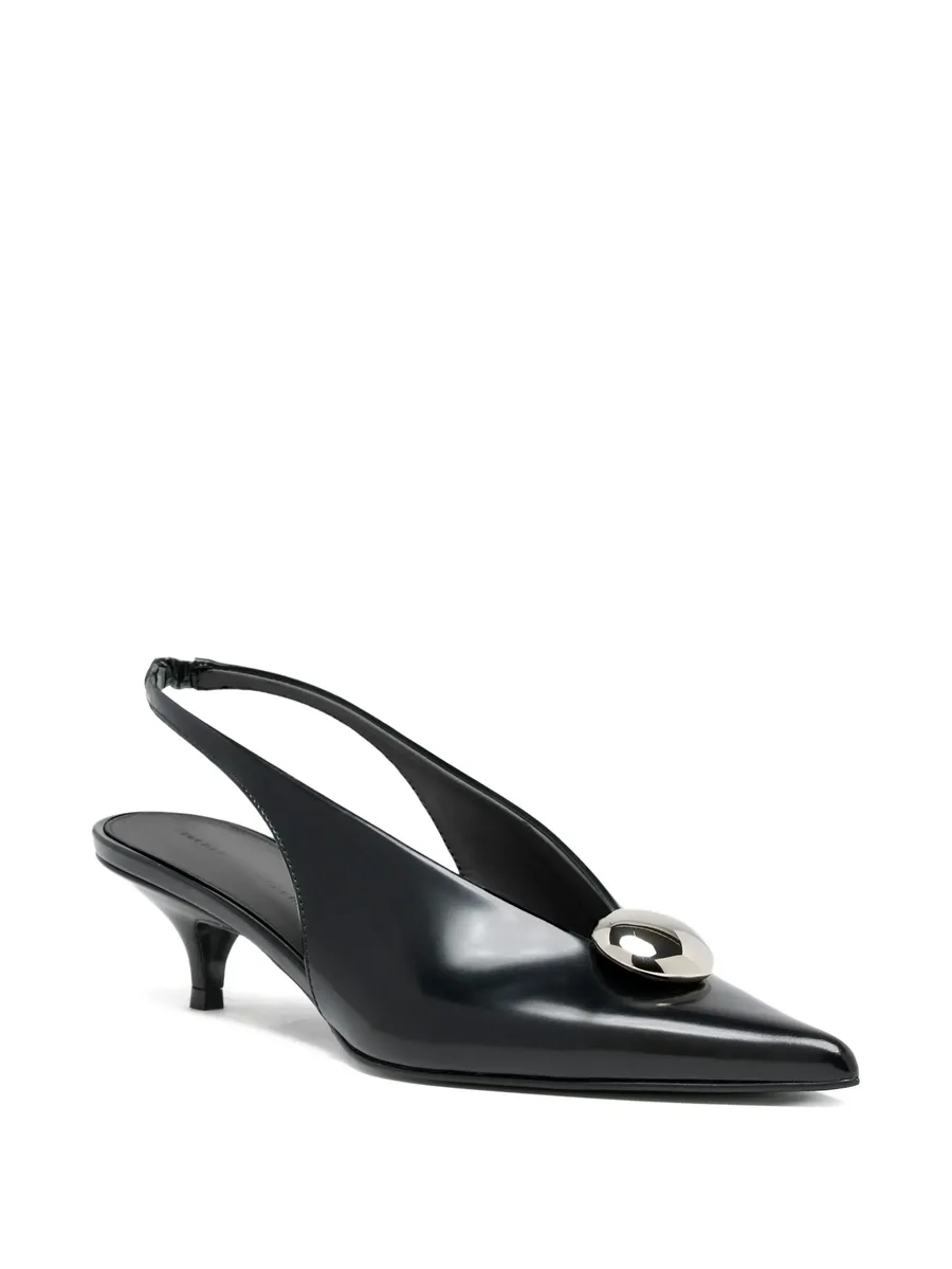 leather heeled pumps 4