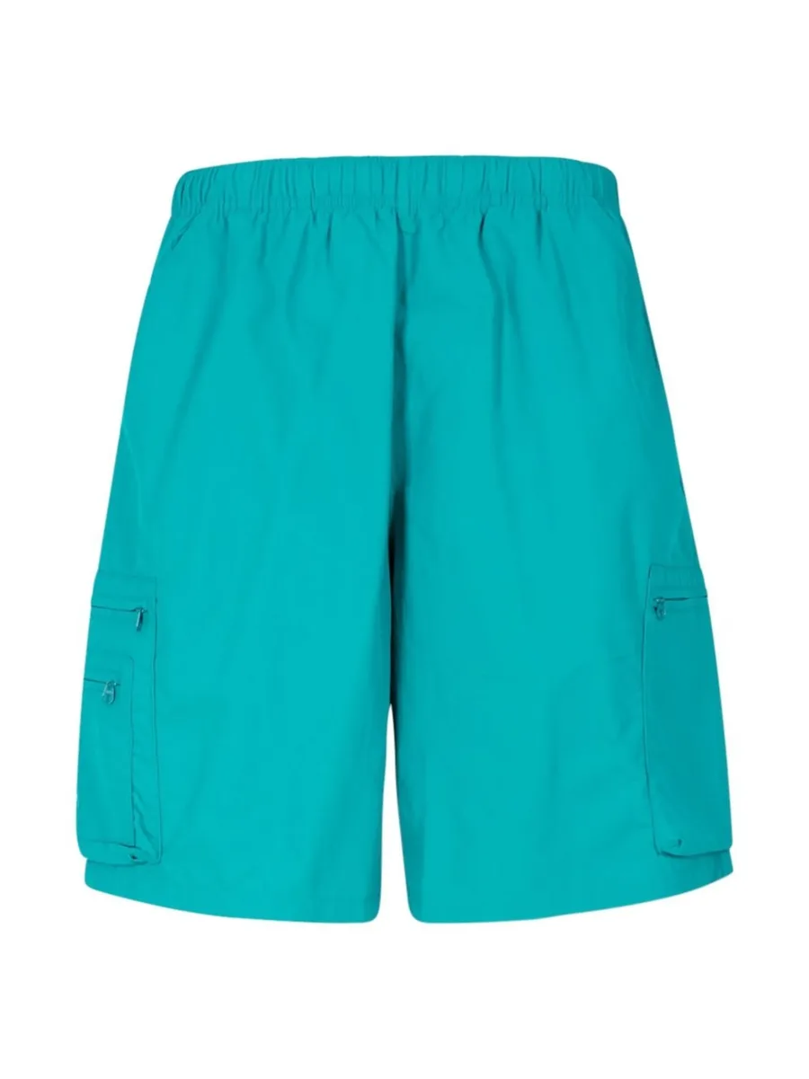 logo-patch cargo water shorts 3