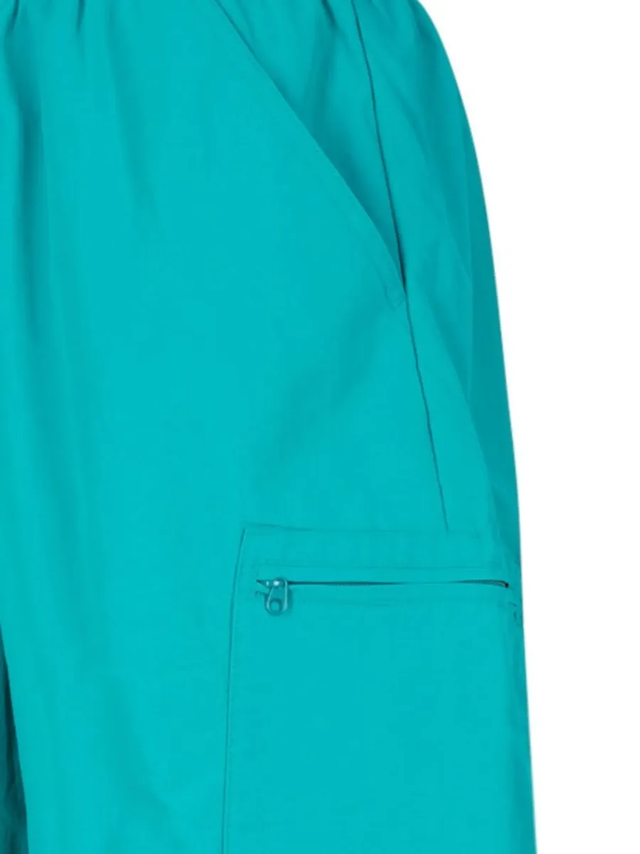 logo-patch cargo water shorts 5