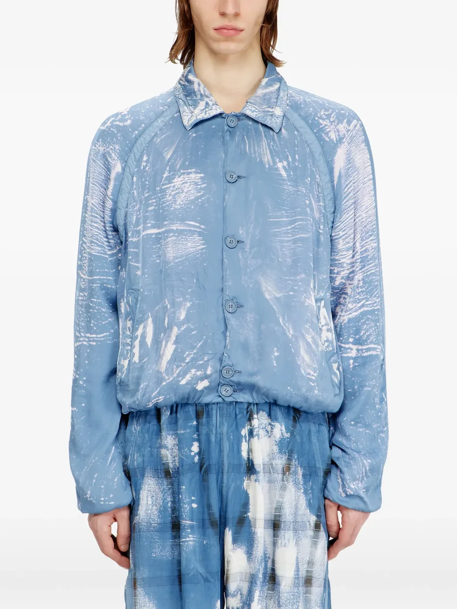 J-Orion polo-collar bomber jacket 5