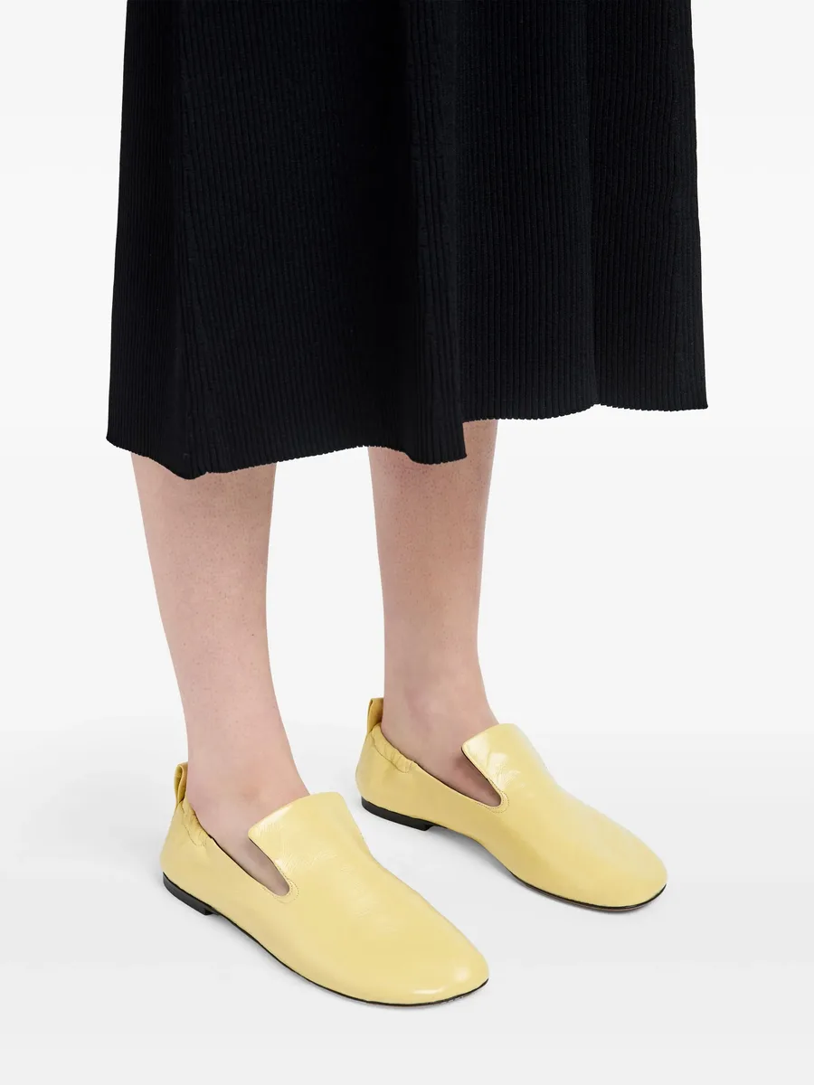 glove ruched loafers 10