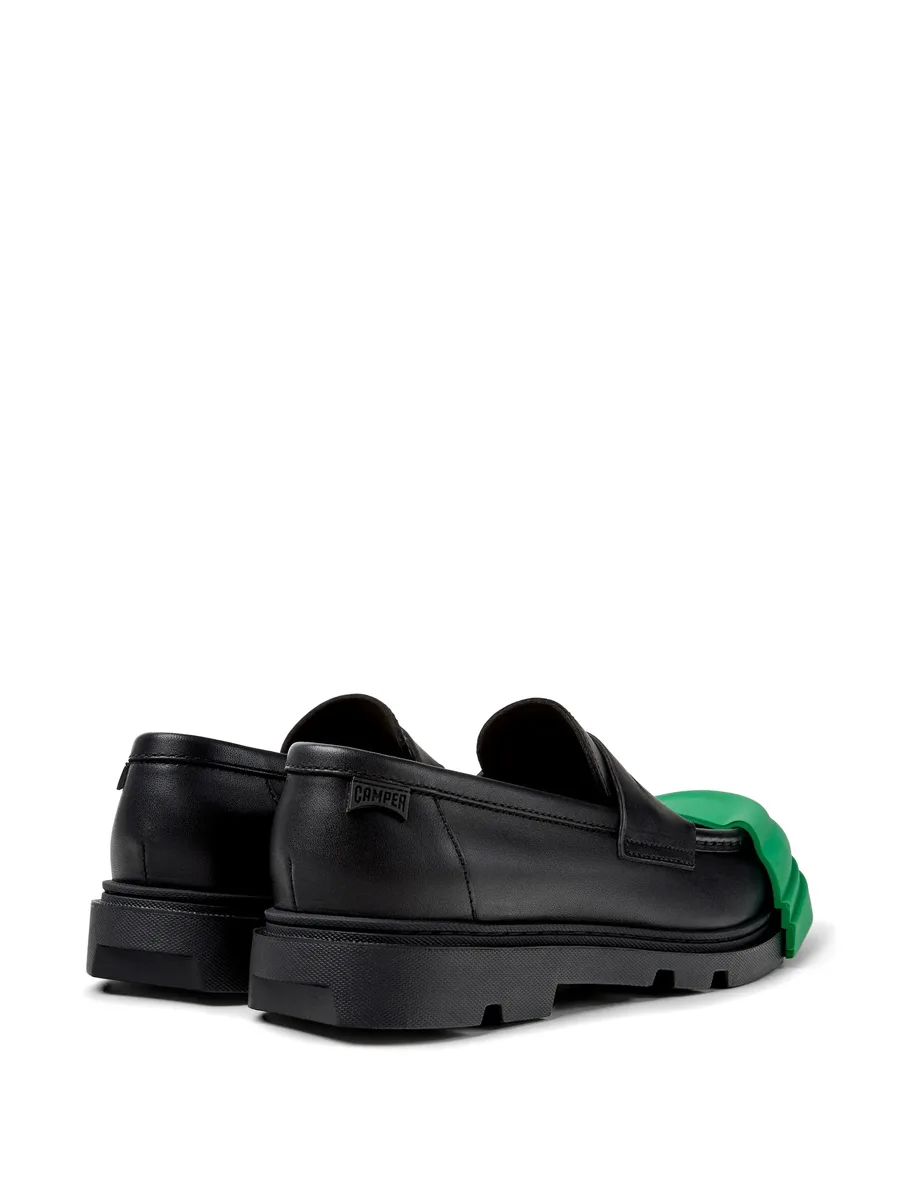 Junction leather loafers 8