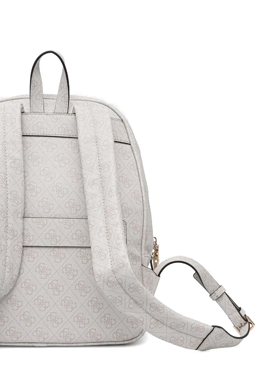 logo-print zip-around backpack 5