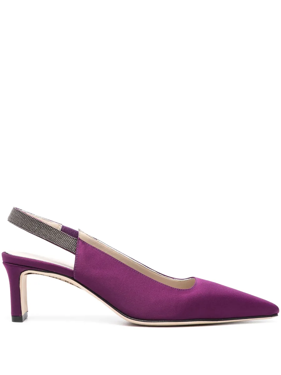 crystal-embellished suede pumps 2