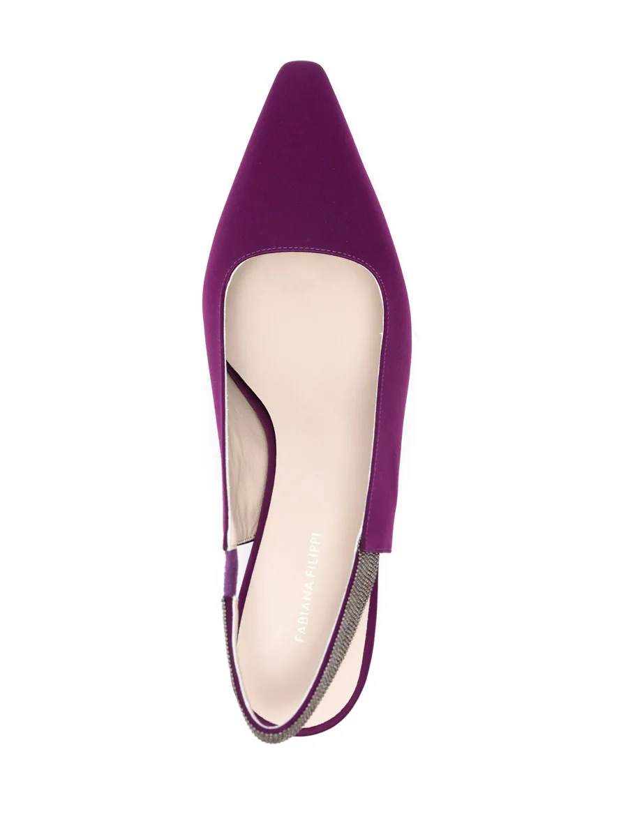 crystal-embellished suede pumps 8