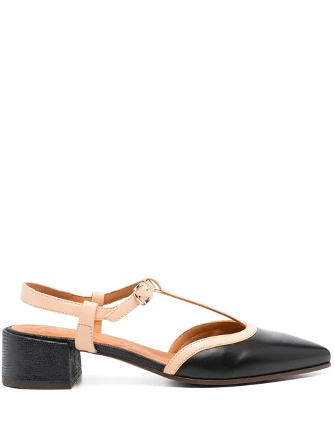40mm leather pumps