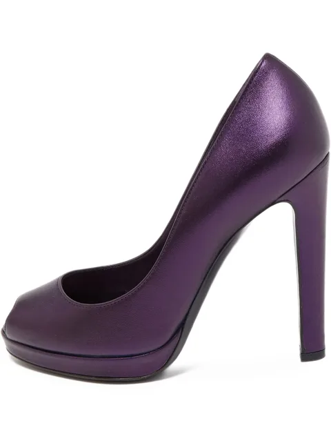 leather pumps