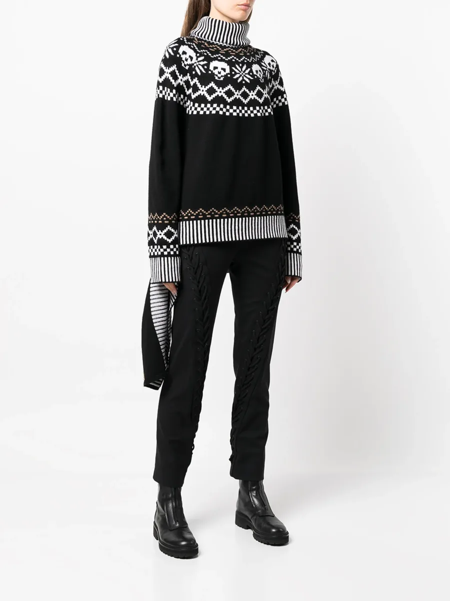 wool intarsia-knit roll-neck jumper 6