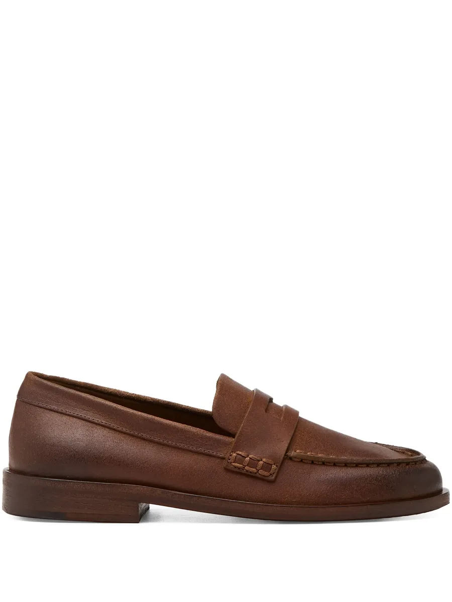 penny leather loafers 2