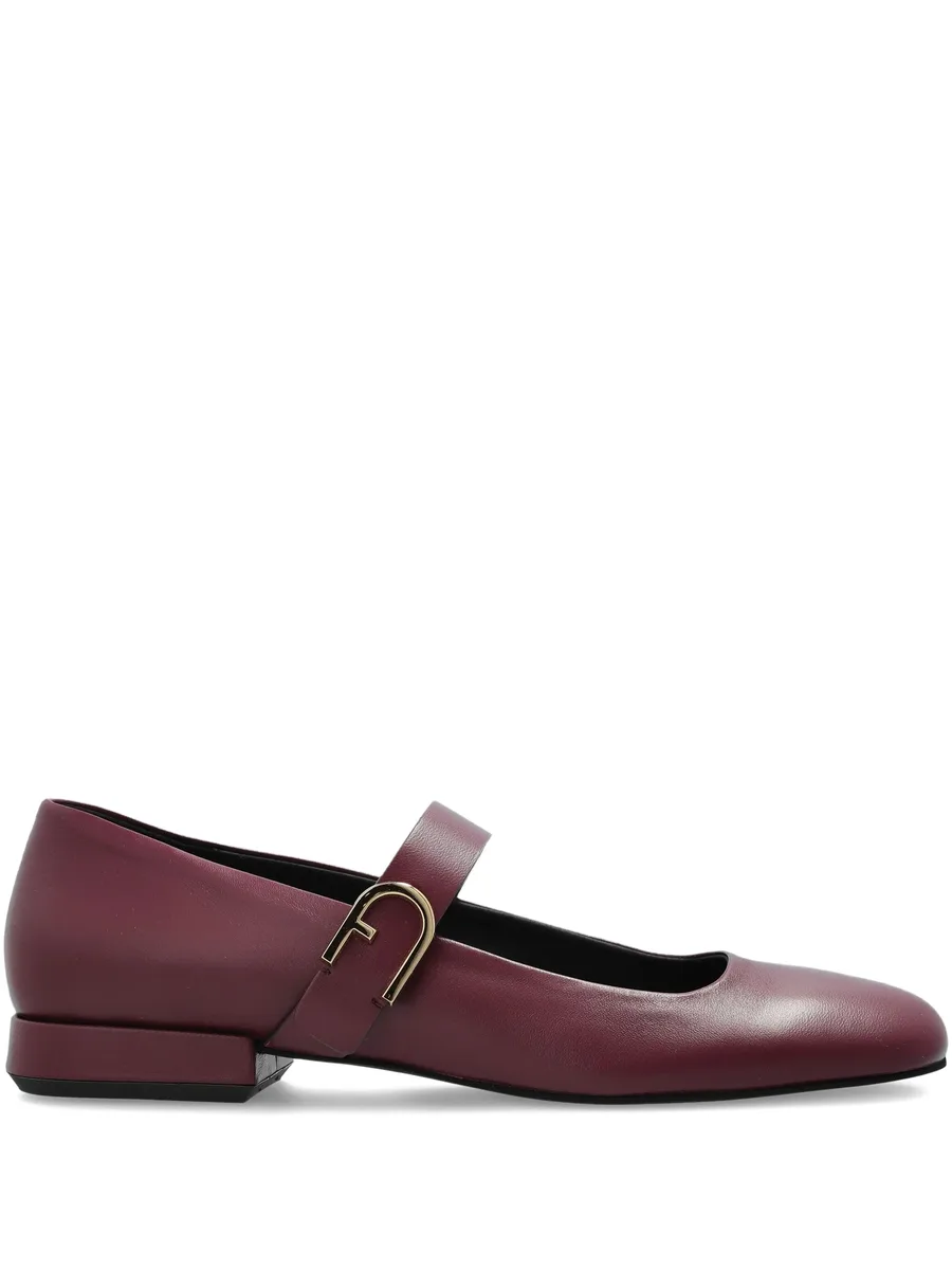 buckle-strap ballerina shoes 1