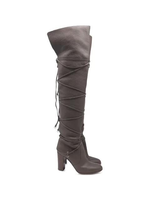 leather boots