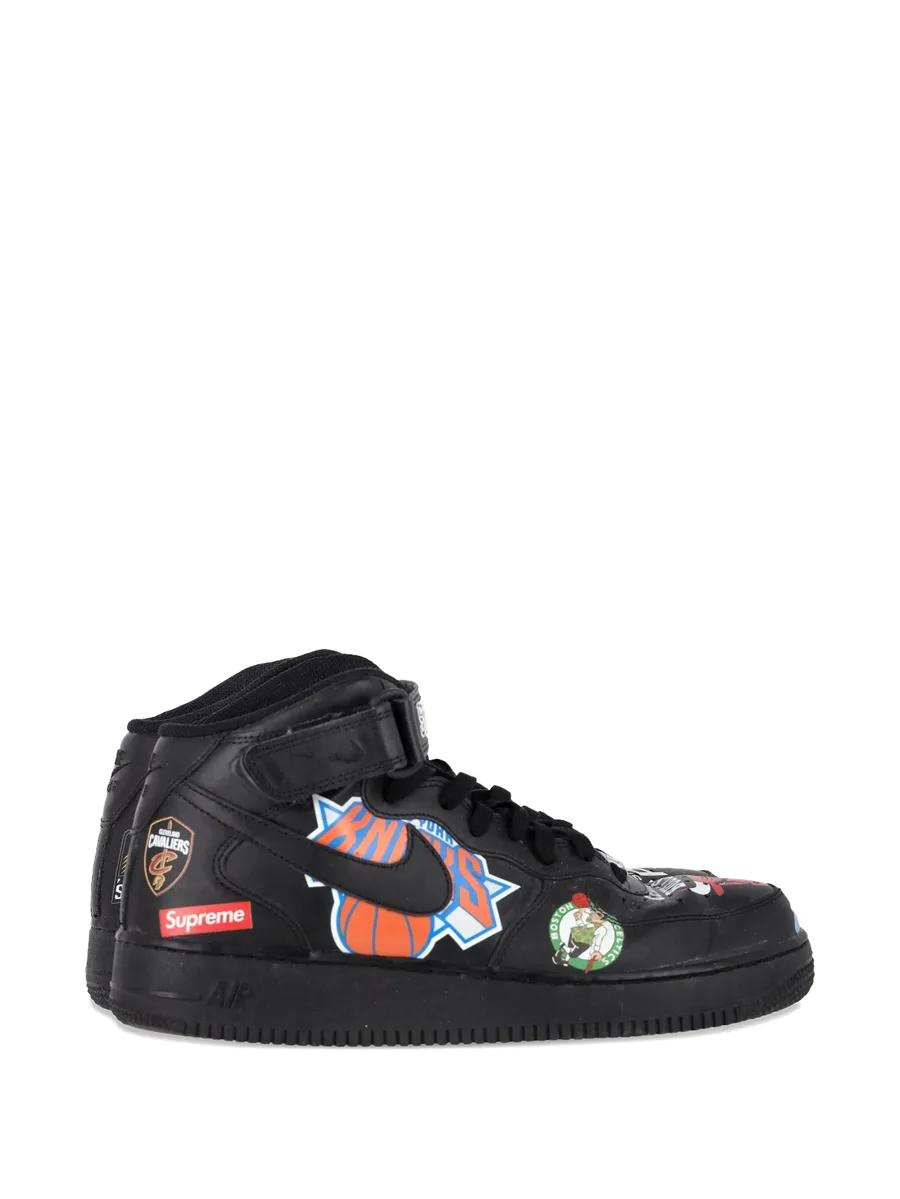 кроссовки Air Force 1 Mid Supreme из коллаборации с Nike (2018 год) 2