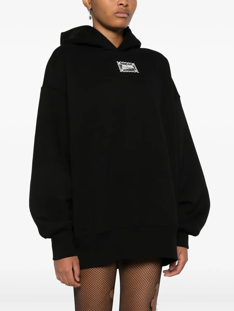 logo-print hoodie 5