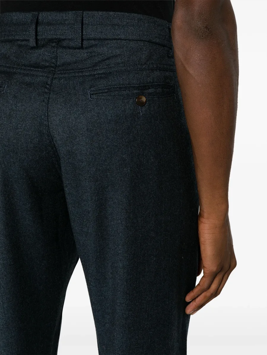 drawstring-waist chinos 9