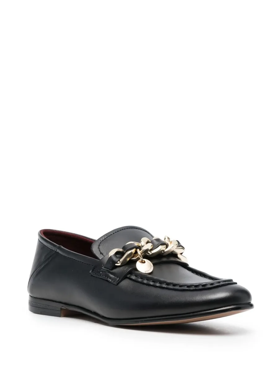 chain-link detail loafers 5