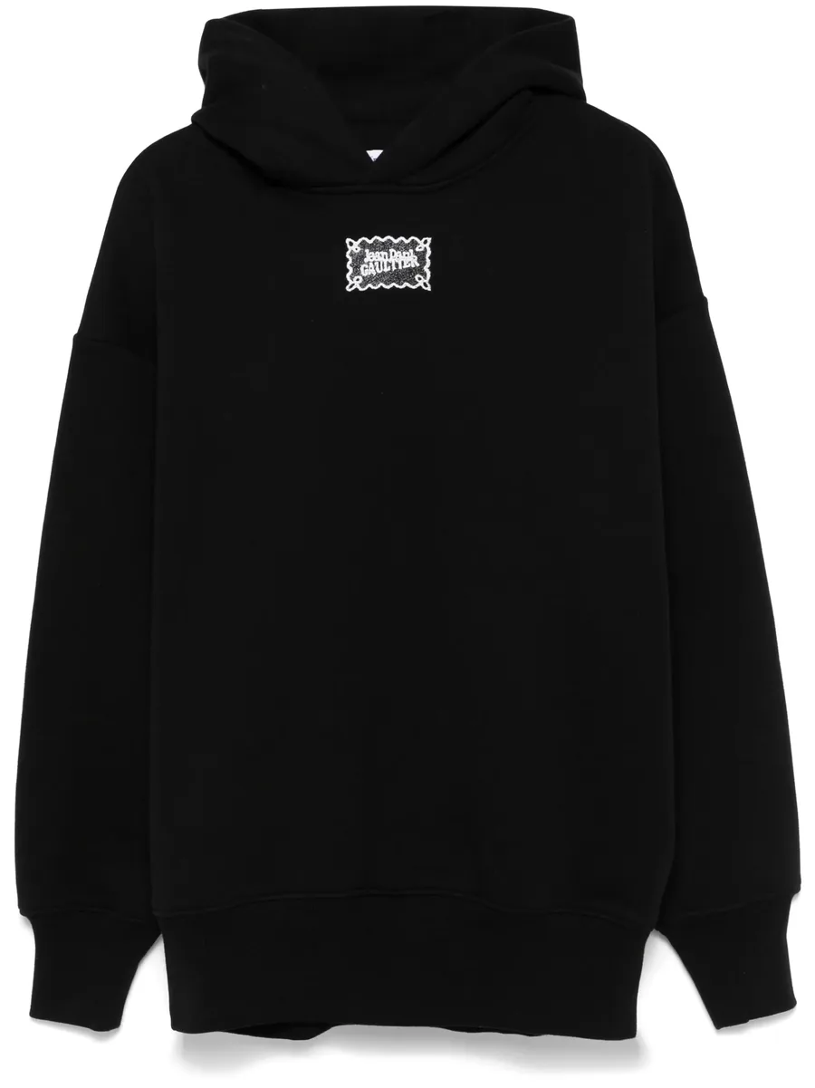 logo-print hoodie 1